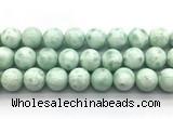 CAS306 15.5 inches 16mm round snowflake angelite gemstone beads