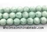 CAS307 15.5 inches 18mm round snowflake angelite gemstone beads