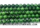 CAJ902 15.5 inches 8mm round russian jade beads wholesale