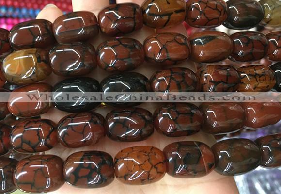 AGBS101 15 inches 13*18mm drum agate gemstone beads wholesale