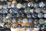 AGBS164 15 inches 16mm faceted round agate gemstone beads wholesale