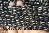 AGBS177 15 inches 10mm round tibetan dzi agate beads wholesale