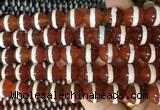 AGBS190 15 inches 12mm round tibetan dzi agate beads wholesale