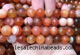 AGBS64 15 inches 12mm round orange botswana agate beads