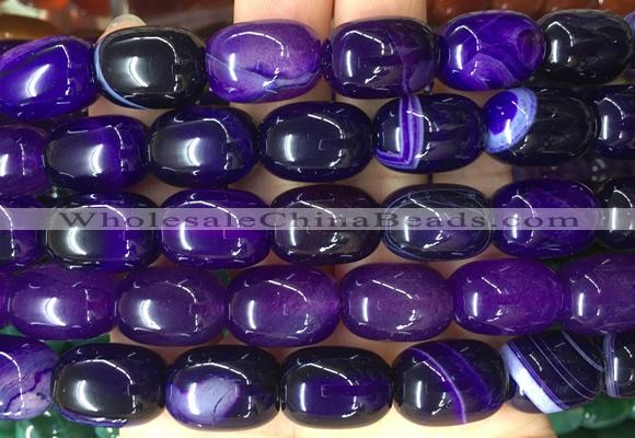 AGBS98 15 inches 13*18mm drum agate gemstone beads wholesale