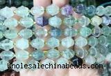 BLBS09 15 inches 10*11mm bell fluorite beads wholesale