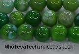 CAA1068 15.5 inches 10mm round dragon veins agate beads wholesale