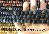 CAA1544 15.5 inches 8mm round banded agate beads wholesale