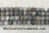 CAA1805 15.5 inches 14mm round banded agate gemstone beads