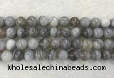 CAA1806 15.5 inches 16mm round banded agate gemstone beads