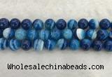 CAA1936 15.5 inches 16mm round banded agate gemstone beads