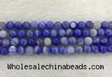 CAA1943 15.5 inches 10mm round banded agate gemstone beads