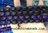 CAA2115 15.5 inches 10*14mm drum agate beads wholesale