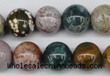 CAA234 15.5 inches 16mm round ocean agate gemstone beads wholesale