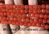 CAA3305 15 inches 6mm faceted round agate beads wholesale