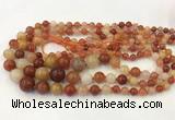 CAA3540 15.5 inches 6mm - 14mm round agate graduated beads