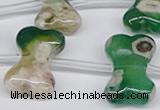 CAA3614 15.5 inches 18*25mm - 20*30mm bone sakura agate beads