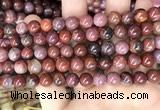 CAA3622 15.5 inches 8mm round Portuguese agate beads wholesale