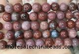 CAA3624 15.5 inches 12mm round Portuguese agate beads wholesale