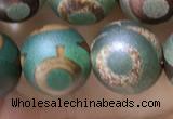 CAA3908 15 inches 10mm round tibetan agate beads wholesale