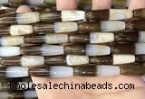 CAA3941 15.5 inches 8*34mm rice Madagascar agate beads wholesale