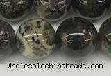 CAA4038 15.5 inches 14mm round chrysanthemum agate beads