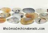 CAA4394 15.5 inches 18*28mm - 30*45mm freeform Montana agate beads