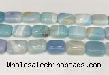 CAA4825 15.5 inches 18*25mm rectangle banded agate beads wholesale