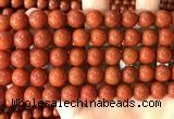 CAA5101 15.5 inches 10mm round red agate gemstone beads