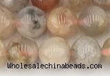 CAA5281 15.5 inches 8mm round sakura agate gemstone beads