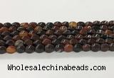 CAA5360 15.5 inches 8*12mm twisted rice agate gemstone beads