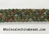 CAA5361 15.5 inches 8*12mm twisted rice agate gemstone beads