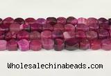 CAA5375 15.5 inches 10*12mm - 11*16mm faceted nuggets agate beads