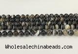 CAA5429 15.5 inches 10mm round agate gemstone beads