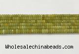 CAA5438 15.5 inches 6*8mm faceted rondelle agate gemstone beads