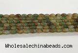 CAA5451 15.5 inches 8*12mm rice agate gemstone beads