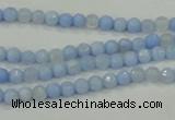 CAA734 15.5 inches 4mm faceted round blue lace agate beads wholesale