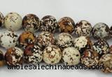 CAA752 15.5 inches 12mm round wooden agate beads wholesale