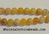 CAA87 15.5 inches 6mm round botswana agate gemstone beads