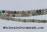 CAB429 15.5 inches 3mm round indian agate gemstone beads wholesale