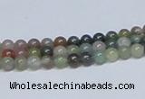 CAB430 15.5 inches 4mm round indian agate gemstone beads wholesale