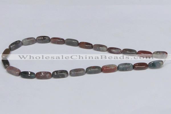 CAB473 15.5 inches 6*8*18mm cuboid indian agate gemstone beads