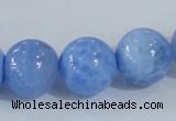 CAB649 15.5 inches 16mm round fire crackle agate beads wholesale