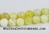 CAB659 15.5 inches 8mm round fire crackle agate beads wholesale