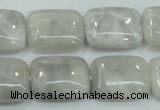 CAB922 15.5 inches 15*20mm rectangle natural crazy agate beads wholesale