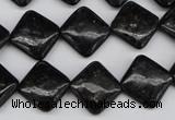 CAE100 15.5 inches 12*12mm diamond astrophyllite beads wholesale