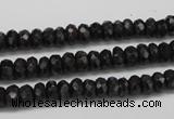 CAE31 15.5 inches 4*6mm faceted rondelle astrophyllite beads wholesale