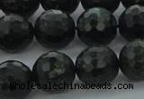 CAE38 15.5 inches 12mm faceted round astrophyllite beads wholesale