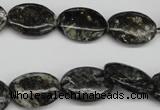 CAE57 15.5 inches 13*18mm oval astrophyllite beads wholesale