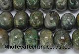 CAF116 15.5 inches 8*12mm rondelle Africa stone beads wholesale